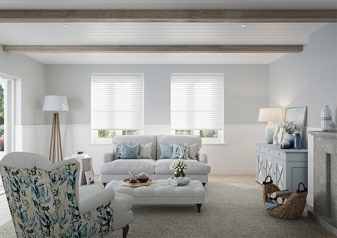 Ecowood, Snow White Satin - Venetian Blind - Image 11